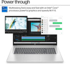 HP 17 Laptop for Business, Long Battery Life, Narrow Bezel, Numeric Keypad - Image 2