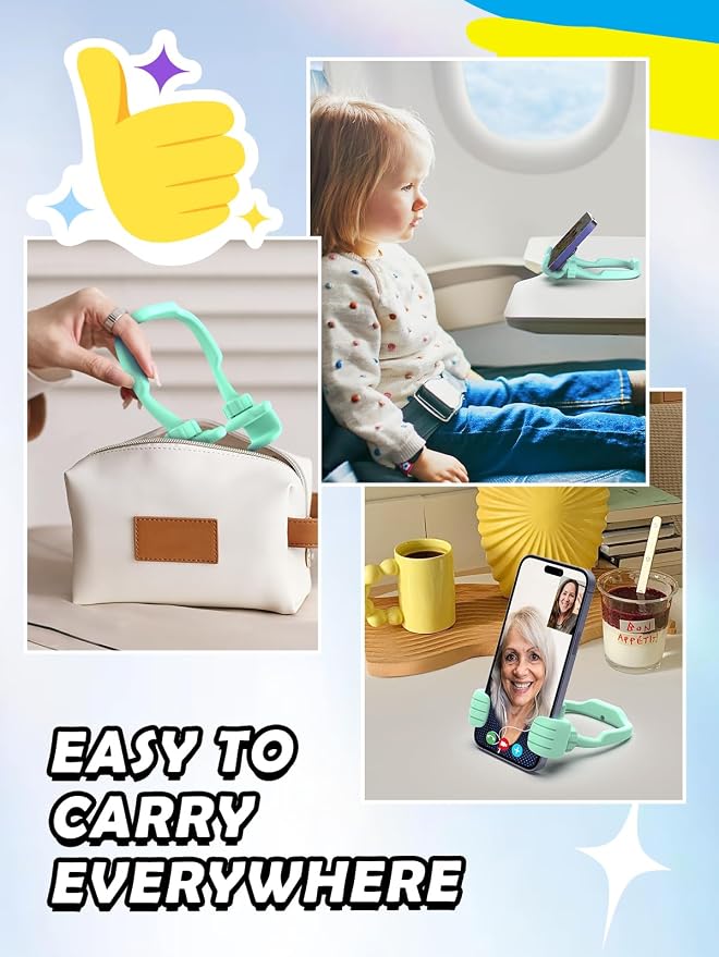 Graduation Gifts for Boys Girls Cell Phone Stand: Thumbs Up Lazy Phone Stand - Image 7