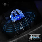 Car Air Purifier Premium Air Ionizer & Car Charger Accessory w Dual USB Ports - Image 8