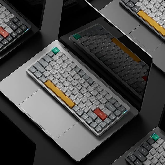 nuphy Air75 V2 Portable 75% Mechanical Keyboard, Wireless Keyboard, Supports - Image 8