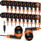 Kanayu 100 Pack Wired Earbuds Bulk by Kanayu