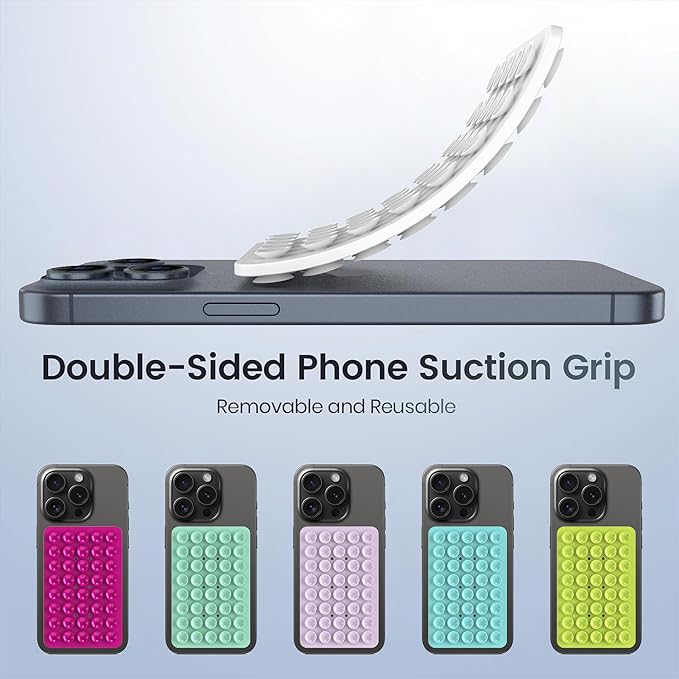 Double Sided Silicone Suction Phone Holder Mount, Silicon Accessory - Image 5