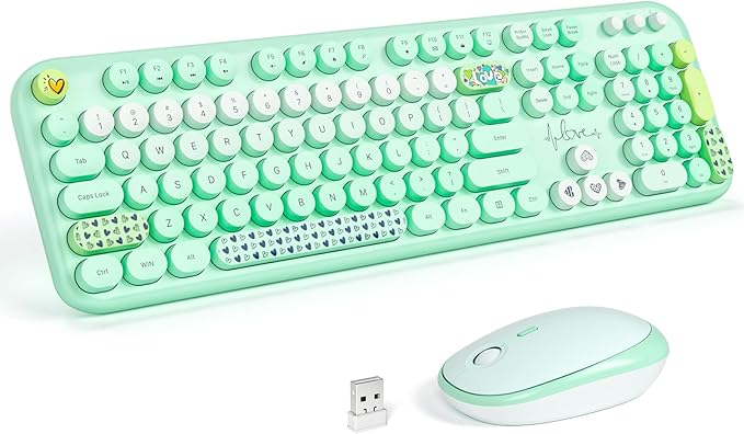 KNOWSQT Wireless Keyboard and Mouse Combo by KNOWSQTKeyboardMouse