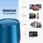 INSMY Small Bluetooth Speaker, Waterproof Mini Portable Wireless Speaker - Image 8