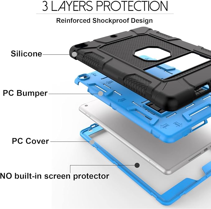Rantice iPad 9th Generation Case, iPad 8th Generation Case, iPad 7th Generation - Image 2