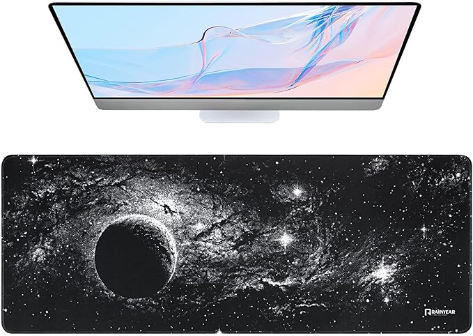 RAINYEAR Large Gaming Mouse Pad, Computer Mousepad by RAINYEARmakelifeeasier