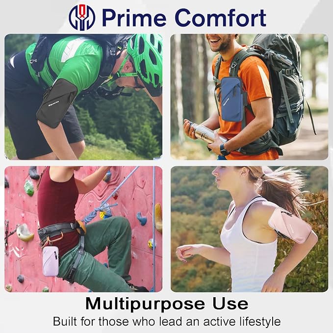 Phone Holder Arm Bands, Small Crossbody Shoulder Holsters Bag - Image 7