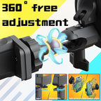Suction Cup Phone Mount with Rechargeable Light, Mirror Phone Holder with Light - Image 4