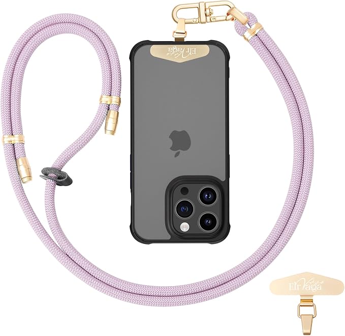 Adjustable Anti-Theft Phone Lanyard - 8mm Mountain Climbing Rope Neck & by Unknown
