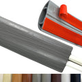 3.3ft Self Adhesive Floor Cord Cover, Heavy Duty Soft PVC Cable Protector and by Unknown