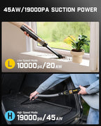 Fanttik Slim V10 APEX Cordless Car Vacuum, 4-in-1 Portable Mini Handheld Vac - Image 5