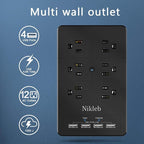 Surge Protector Nikleb, Wall Outlet - Image 3
