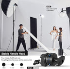 10.8ft/330cm Heavy Duty C Stand Stainless Steel Light Stand - Image 4