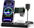 Wireless Charger iPhone Charging Station: 3 in 1 Charger Stand Multiple Devices by GETPALS