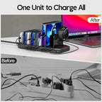 Unitek USB C Charging Station for Multiple Devices Apple - Image 6