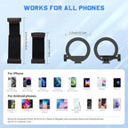 PHOPIK 55" Magnetic Selfie Stick Phone Tripod, Extendable Magnetic Cell Phone - Image 5
