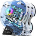 MegaPC Upgraded Open-Frame Mid-Tower Micro-ATX/Mini-ITX Gaming PC Case by MegaPC