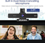 Zoom Certified, NexiGo N950P 4K Zoomable Webcam, RF Remote, Sony_Starvis Sensor - Image 9