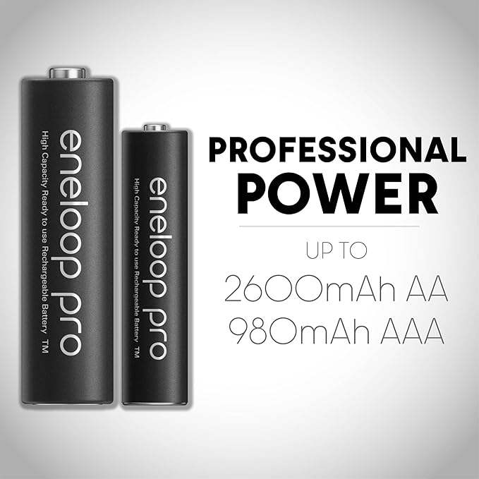 Panasonic Individual Cell Battery Charger | 4 AA Batteries | Ni-MH Rechargeable - Image 5