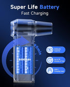 Compressed Air Duster, 150000RPM Super Power Cordless Electric Air Duster - Image 4