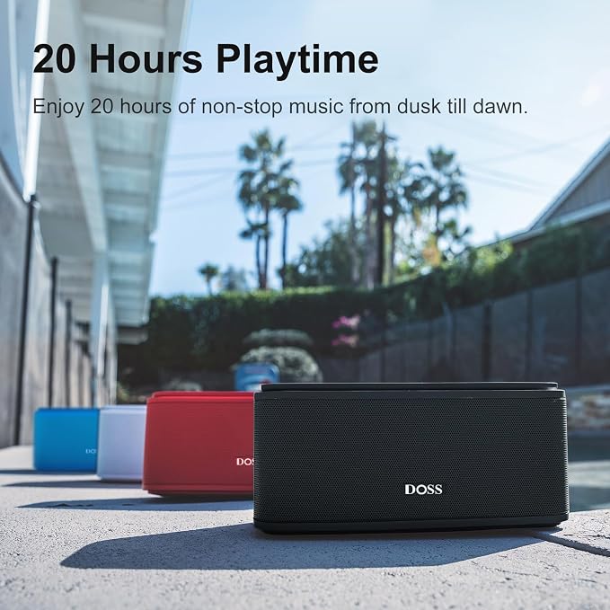 DOSS SoundBox Touch Wireless Bluetooth Speaker - Image 7