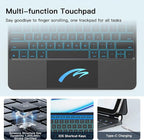 for iPad Air 13 inch Case with Keyboard, iPad Pro 12.9 Magic Keyboard, Springy - Image 6