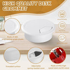 Desk Grommet 2 Inch 10 Pieces, Desk Hole Cover - Image 3