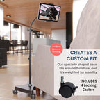 LEVO Adjustable Height Floor Stand on Wheels - Image 7