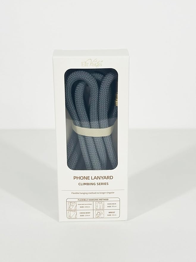 Adjustable Anti-Theft Phone Lanyard - 8mm Mountain Climbing Rope Neck & - Image 8