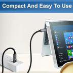 USB to USB C Adapter 4 packs for iPhone Fast Charging, Transfer and Type C OTG - Image 6