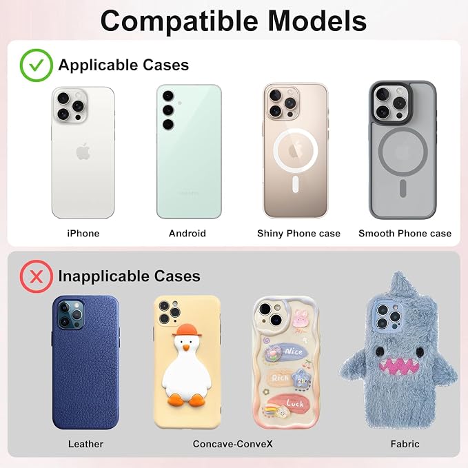 Silicone Suction Cup Phone Case Mount Double Sided, Phone Accessories - Image 6