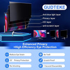 Computer Privacy Screen Filter 24" Hanging Privacy Screen Protector Compatible - Image 2