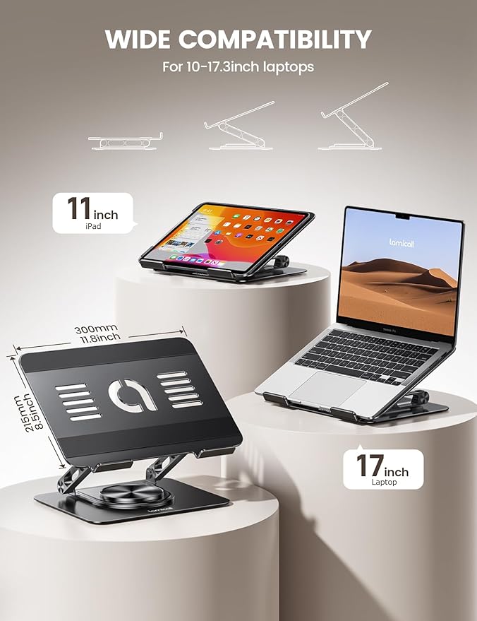Lamicall Adjustable Laptop Stand - Image 2