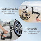 Came-TV Handle Grip Camera Mount, Handheld Camera Stabilizer Mount - Image 2