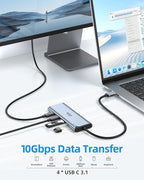 Selore&S-Global USB C Splitter USB C 4K/60Hz DP Alt Mode, USB C Hub Multiport - Image 7