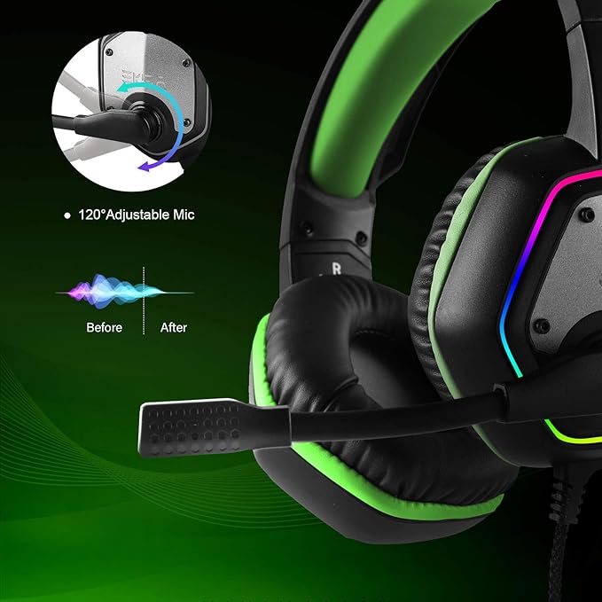 EKSA E1000 Gaming Headset, Computer Headphones - Image 5