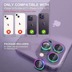 Choiche [3+1 for iPhone 14 Pro/iPhone 14 Pro Max Camera Lens Protector - Image 2