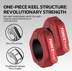 Barbell Clips, Barbell Clamps, Quick Release Olympic Barbell Clamps - Image 6
