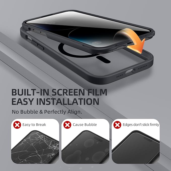BERFY Magnetic for iPhone 14 Pro Max Case, Compatible - Image 5