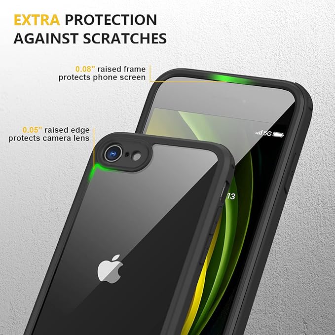Miracase for iPhone SE Phone Case 3rd/2nd Generation 2022 2020 Full-Body - Image 6