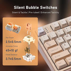 iRocks K85R Wireless RGB Backlit Mechanical Gaming Keyboard - Image 6
