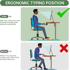 Extra Large Keyboard Tray Under Desk - Image 7