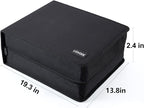 LIOVODE DVD Case 200 DVDs and 100 Booklets Capacity, CD/Blu-ray Storage Binder - Image 7
