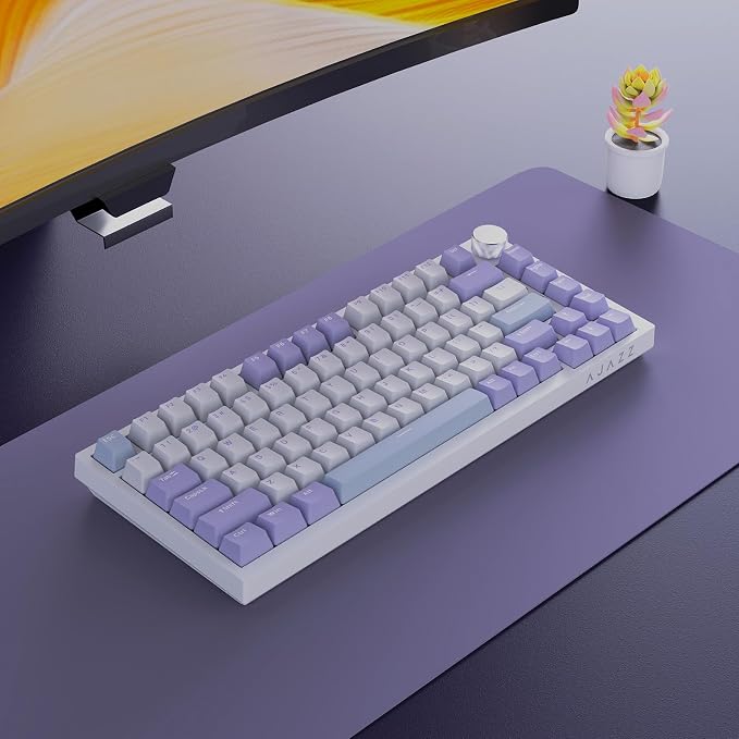Ajazz AK820 75% Wired Gasket Mechanical Gaming Keyboard - Image 8