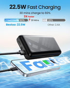 Power Bank 50000mAh 22.5W Fast Charging Portable Charger, USB C Quick Charge - Image 3