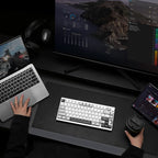 YUNZII AL80 Wireless Mechanical Keyboard, Full Aluminum CNC, Smart LCD Display - Image 8