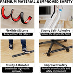 4ft Floor Cord Cover, Silicone Wire Hider, Hide Extension Cords, Protect Cords - Image 6