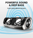 Cleer Scene Wireless Bluetooth Speaker, Stereo Wireless Pairing, Waterproof IPX7 - Image 8