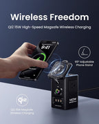 PISEN 8-in-1 Mag-Safe Charger Stand - 140W Charging Station - Image 2