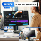 IPROKKO 【2 Pack】 22 inch Anti-Blue Light Monitor Screen Protector - Image 5